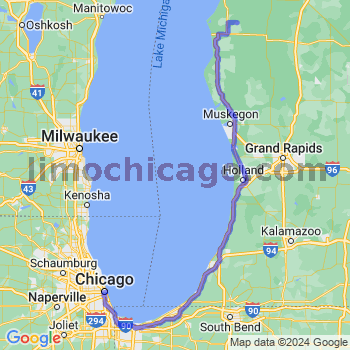 Limousine service to Chicago Loop
