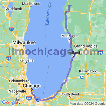 Limousine service to Chicago Loop
