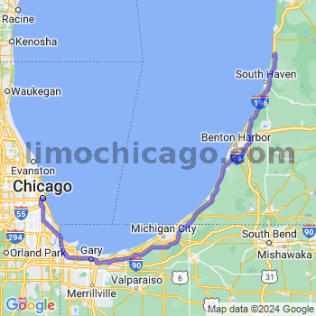 Limousine service to Chicago Loop