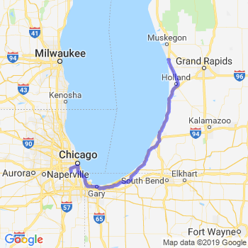 Travel from Grand Haven to Midway airport Limousine service to Midway airport (MDW)