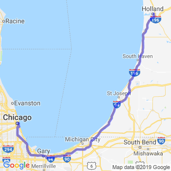 Travel from Holland to Chicago Loop Limousine service to Chicago Loop