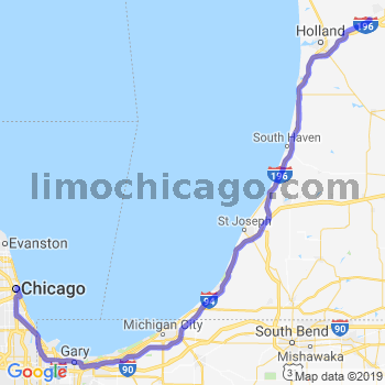 Limousine service to Chicago Loop