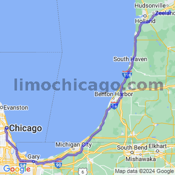 Limousine service to Chicago Loop