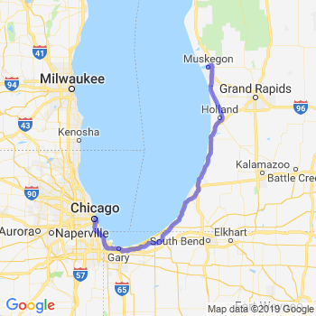 Travel from Muskegon to Chicago Loop Limousine service to Chicago Loop