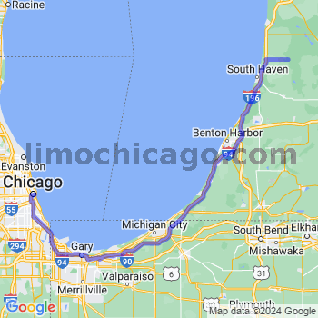 Limousine service to Chicago Loop