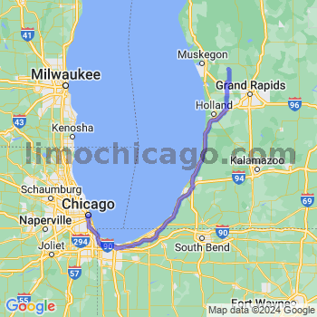 Limousine service to Chicago Loop