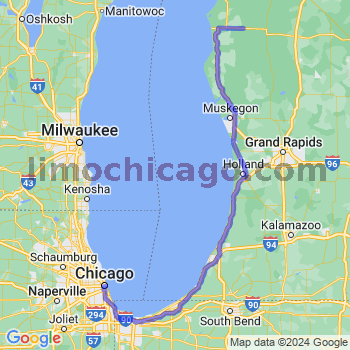 Limousine service to Chicago Loop