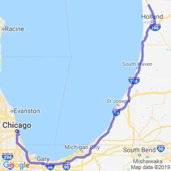 Travel from West Olive to Chicago Loop Limousine service to Chicago Loop