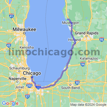 Limousine service to Chicago Loop