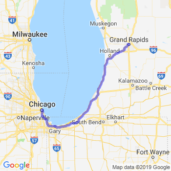 Travel from Grand Rapids to Chicago Loop Limousine service to Chicago Loop