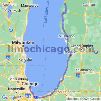 Limousine service to Chicago Loop