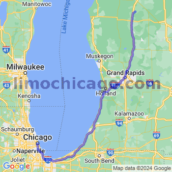 Limousine service to Chicago Loop