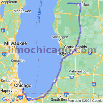 Limousine service to Chicago Loop