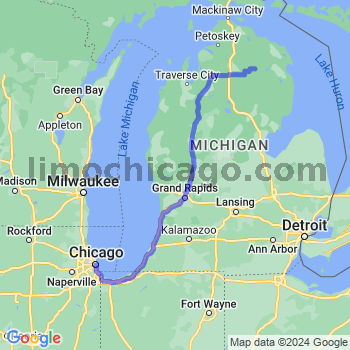 Limousine service to Chicago Loop