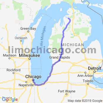 Limousine service to Chicago Loop
