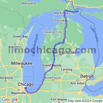 Limousine service to Chicago Loop
