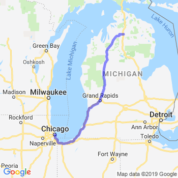 Travel from Gaylord to Chicago Loop Limousine service to Chicago Loop