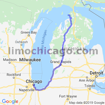 Limousine service to Chicago Loop