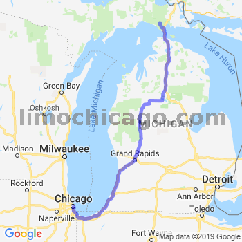 Limousine service to Chicago Loop