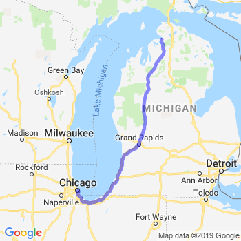 Travel from Petoskey to Chicago Loop Limousine service to Chicago Loop