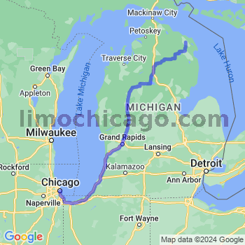 Limousine service to Chicago Loop