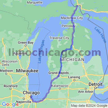 Limousine service to Chicago Loop