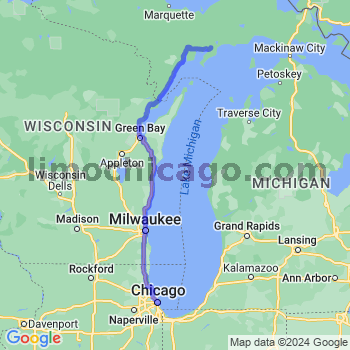 Limousine service to Chicago Loop