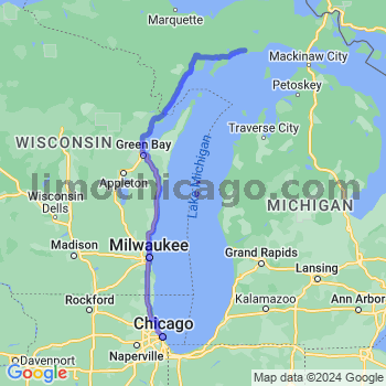 Limousine service to Chicago Loop