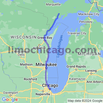 Limousine service to Chicago Loop