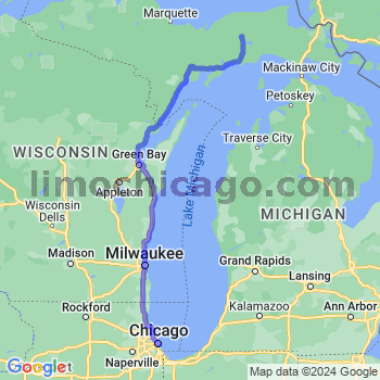 Limousine service to Chicago Loop