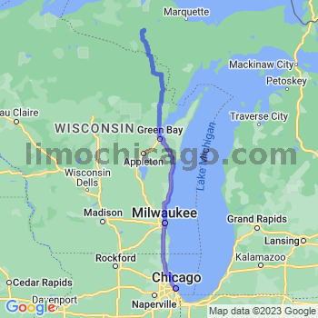 Limousine service to Chicago Loop