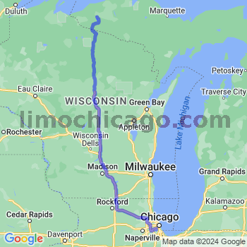 Limousine service to Midway airport (MDW)