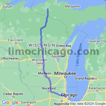 Limousine service to O'Hare airport (ORD)