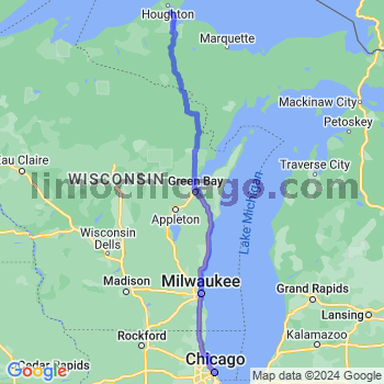 Limousine service to Chicago Loop