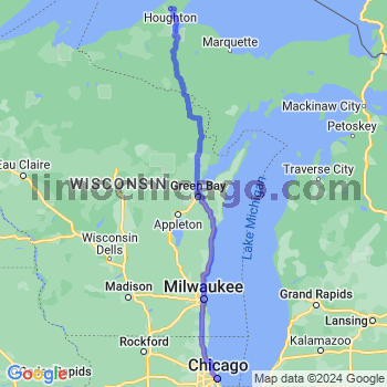Limousine service to Chicago Loop