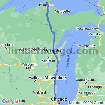Limousine service to Chicago Loop