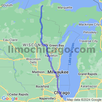 Limousine service to Chicago Loop