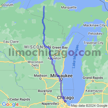 Limousine service to Chicago Loop