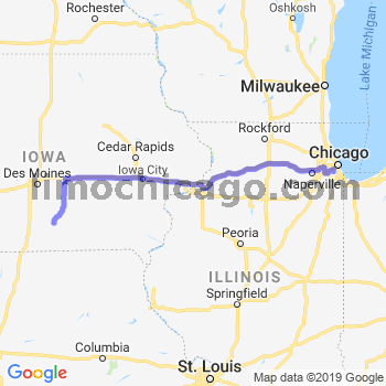 Travel from Chariton to Midway airport Limousine service to Midway airport (MDW)