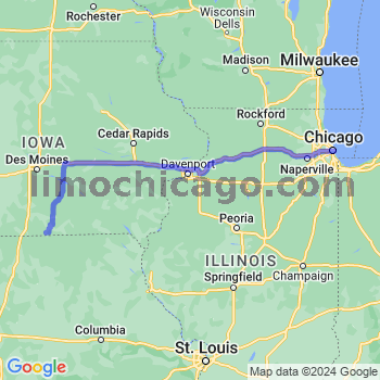 Limousine service to Chicago Loop