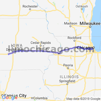 Travel from Earlham to Midway airport Limousine service to Midway airport (MDW)