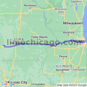 Travel from Exira to Midway airport Limousine service to Midway airport (MDW)