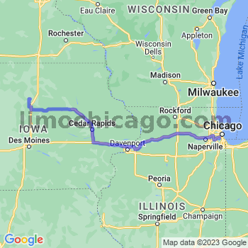 Travel from Galt to Midway airport Limousine service to Midway airport (MDW)