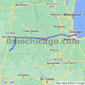 Travel from Garden Grove to Chicago Loop Limousine service to Chicago Loop