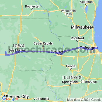 Travel from Guthrie Center to Chicago Loop Limousine service to Chicago Loop
