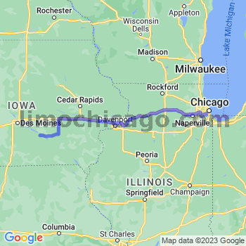 Travel from Harvey to Midway airport Limousine service to Midway airport (MDW)