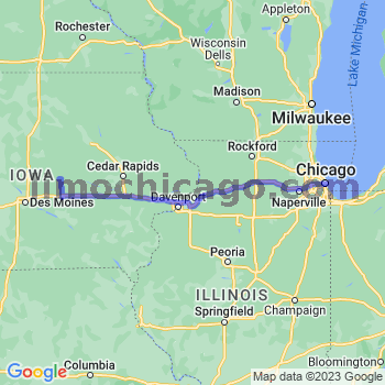 Limousine service to Chicago Loop