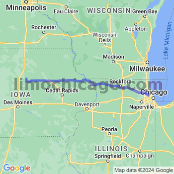 Travel from Iowa Falls to O'Hare airport Limousine service to O'Hare airport (ORD)