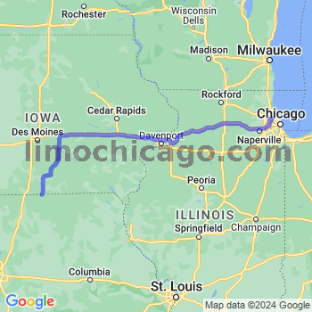 Travel from Lineville to O'Hare airport Limousine service to O'Hare airport (ORD)
