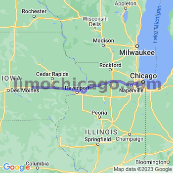 Travel from Malcom to Midway airport Limousine service to Midway airport (MDW)